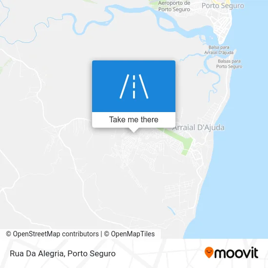 Rua Da Alegria map