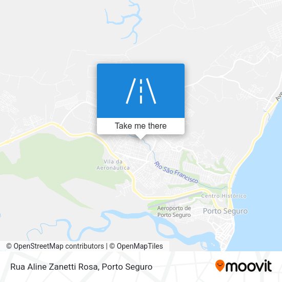 Rua Aline Zanetti Rosa map