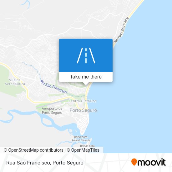 Rua São Francisco map
