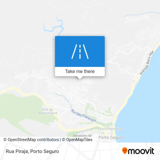 Rua Piraja map