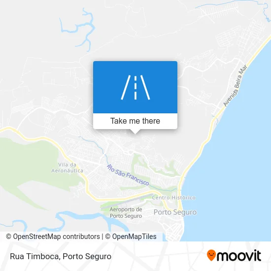 Rua Timboca map