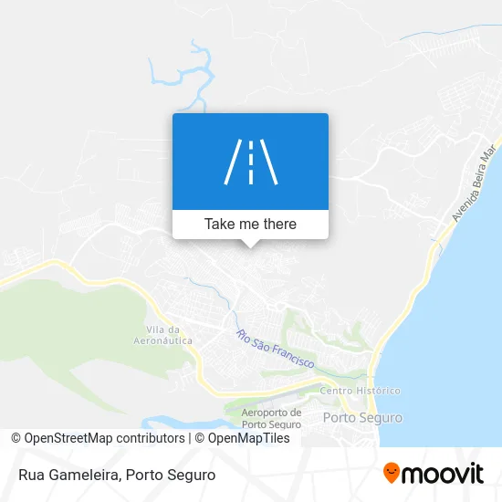 Rua Gameleira map