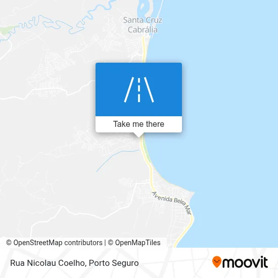 Rua Nicolau Coelho map