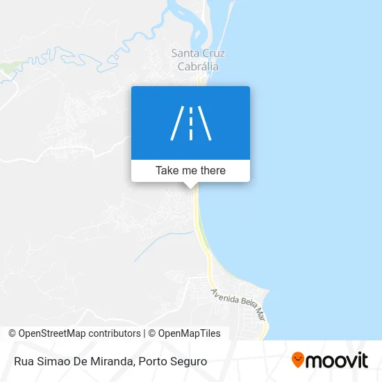 Rua Simao De Miranda map