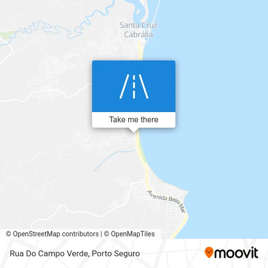 Rua Do Campo Verde map