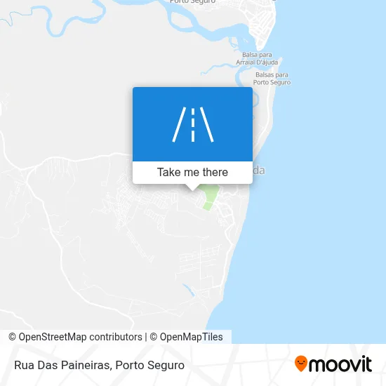 Rua Das Paineiras map