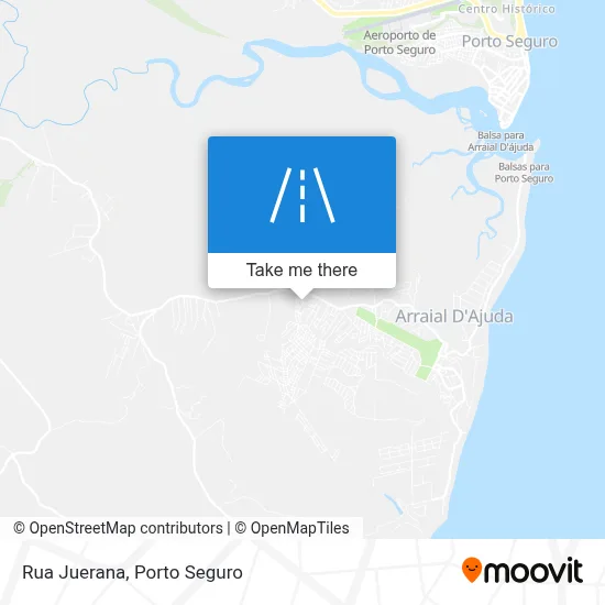Rua Juerana map