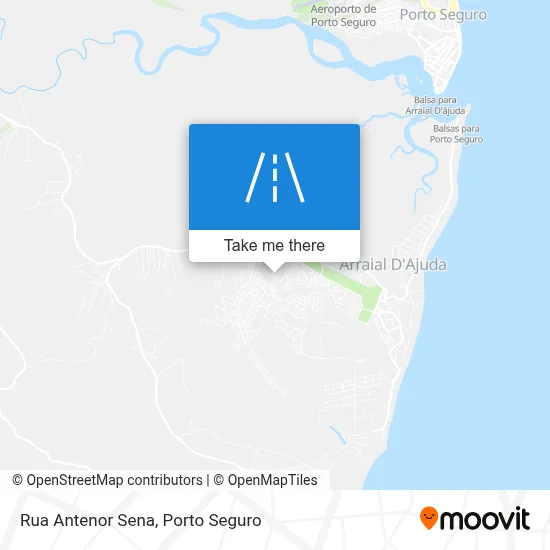 Rua Antenor Sena map