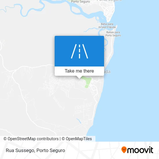 Rua Sussego map