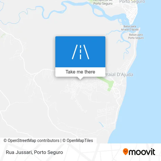Rua Jussari map