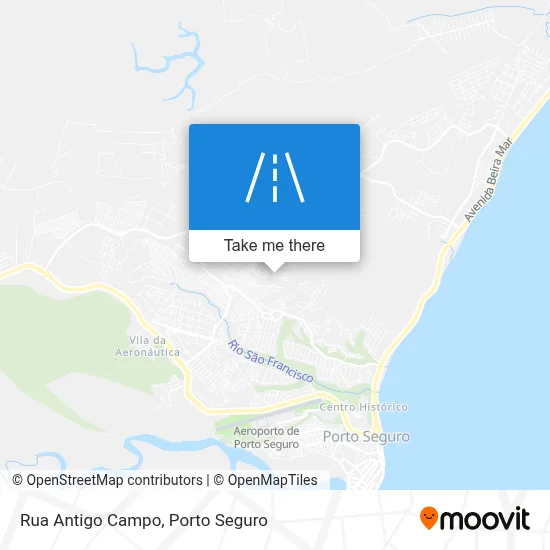 Rua Antigo Campo map