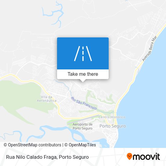 Rua Nilo Calado Fraga map