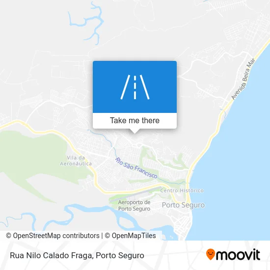 Rua Nilo Calado Fraga map