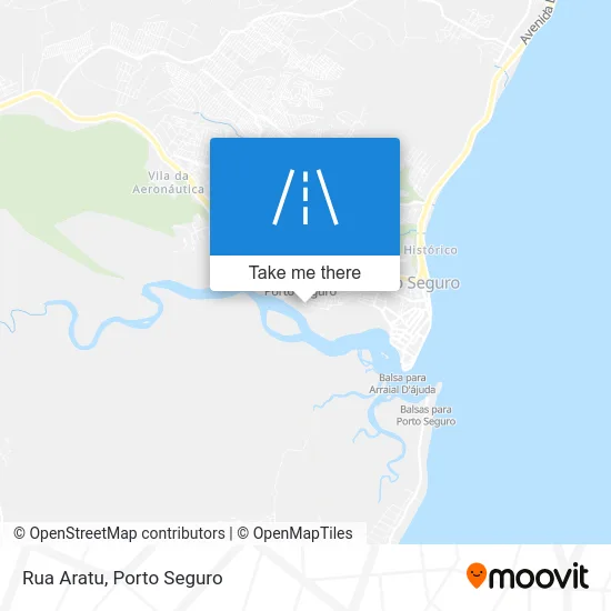 Rua Aratu map