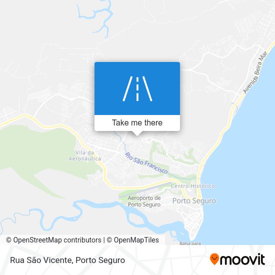 Rua São Vicente map