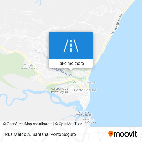 Rua Marco A. Santana map