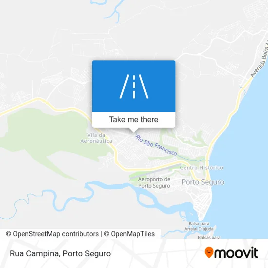 Rua Campina map