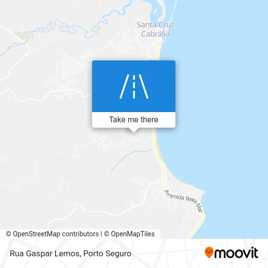 Rua Gaspar Lemos map