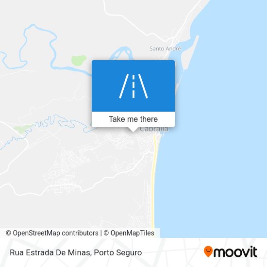 Rua Estrada De Minas map