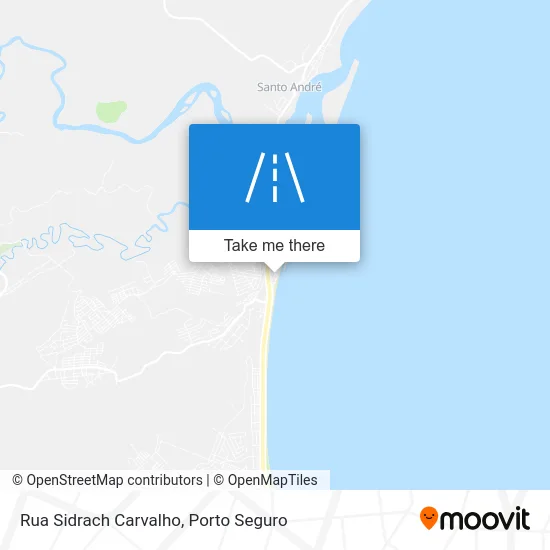 Rua Sidrach Carvalho map