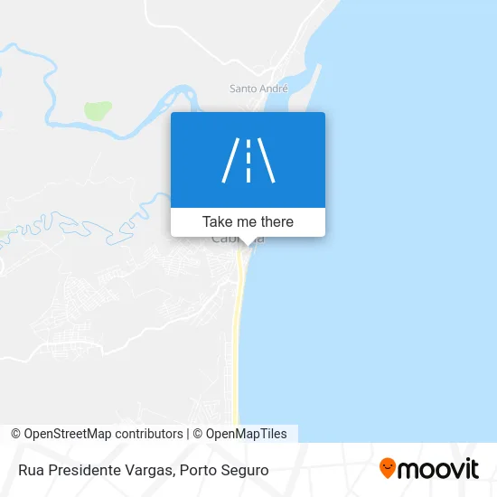 Rua Presidente Vargas map