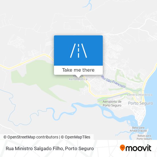 Mapa Rua Ministro Salgado Filho