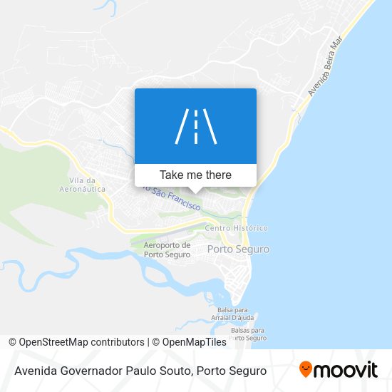 Avenida Governador Paulo Souto map