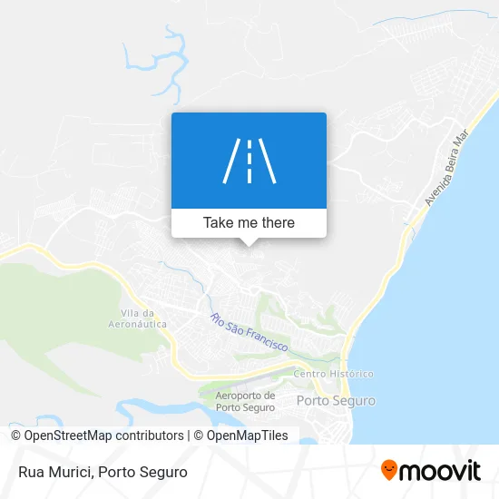 Rua Murici map