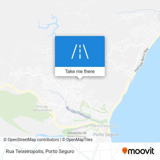 Rua Teixeiropolis map