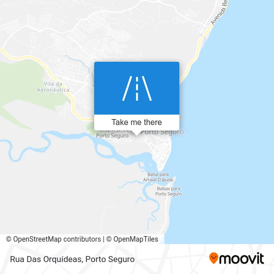 Rua Das Orquídeas map