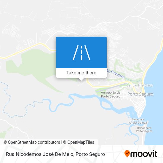 Rua Nicodemos José De Melo map