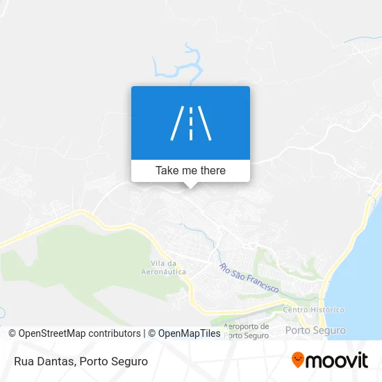 Rua Dantas map