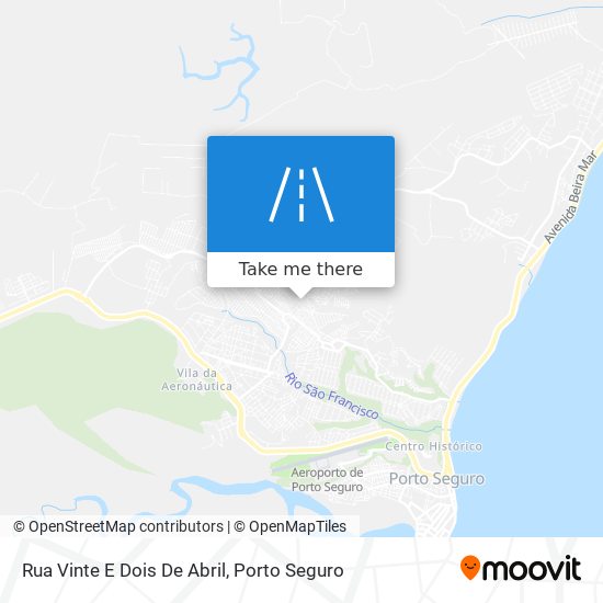 Rua Vinte E Dois De Abril map