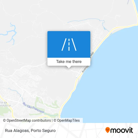 Rua Alagoas map