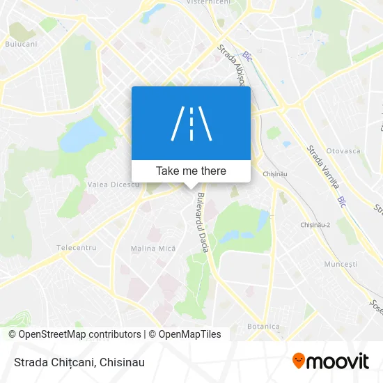 Strada Chițcani map