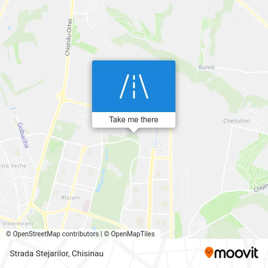Карта Strada Stejarilor