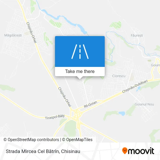 Карта Strada Mircea Cel Bătrîn