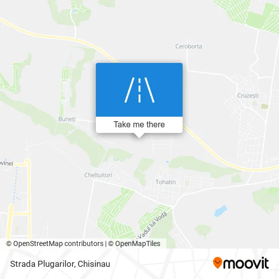 Карта Strada Plugarilor