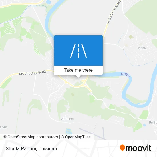 Карта Strada Pădurii