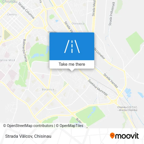 Карта Strada Vâlcov