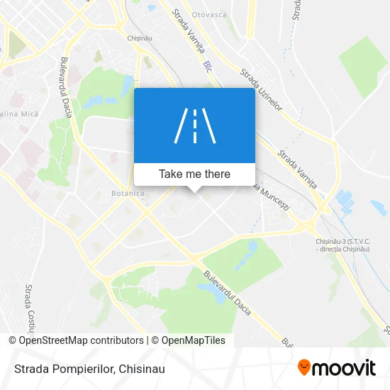 Карта Strada Pompierilor