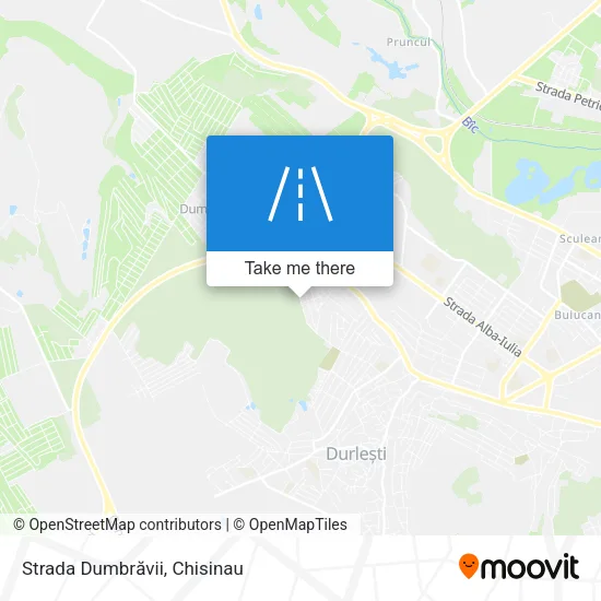 Карта Strada Dumbrăvii