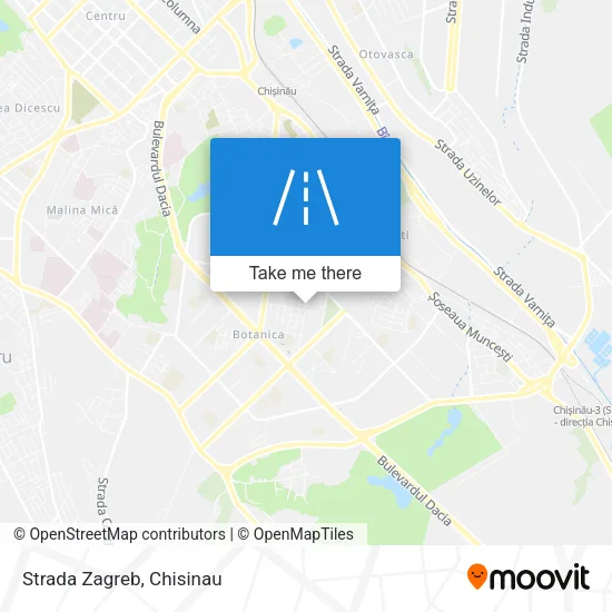 Карта Strada Zagreb