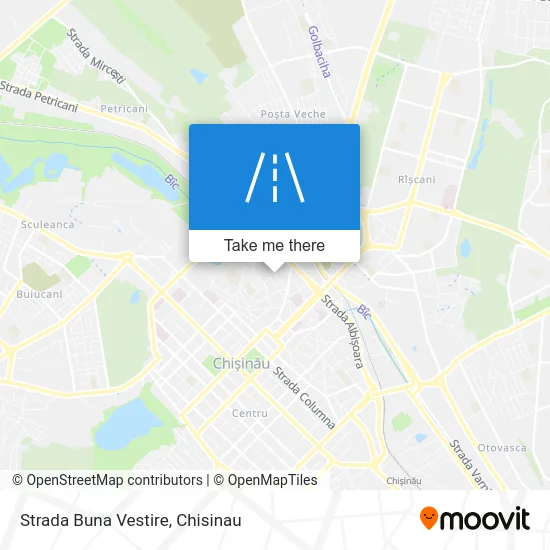 Карта Strada Buna Vestire