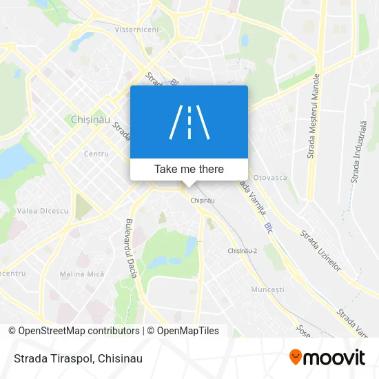 Карта Strada Tiraspol