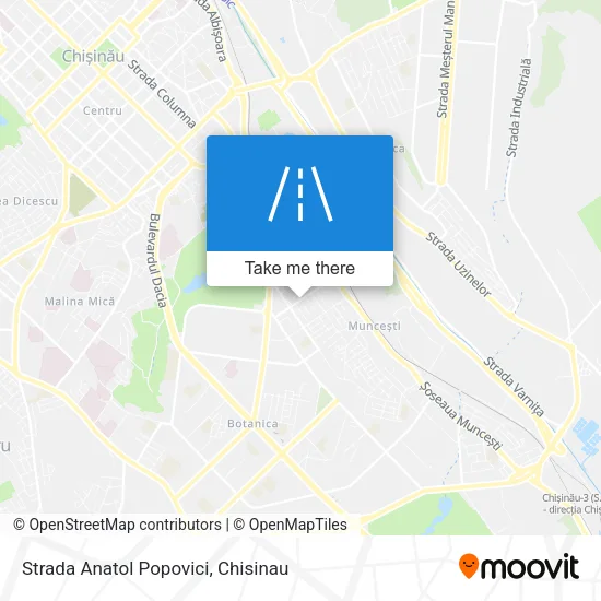 Карта Strada Anatol Popovici