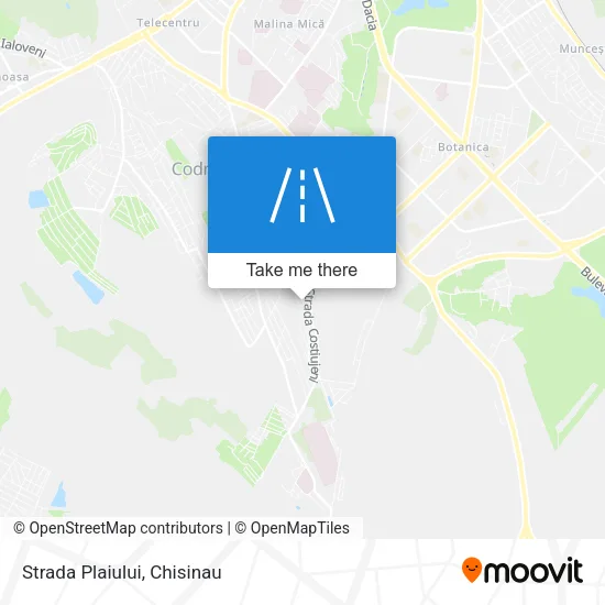 Карта Strada Plaiului