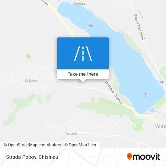 Карта Strada Popov