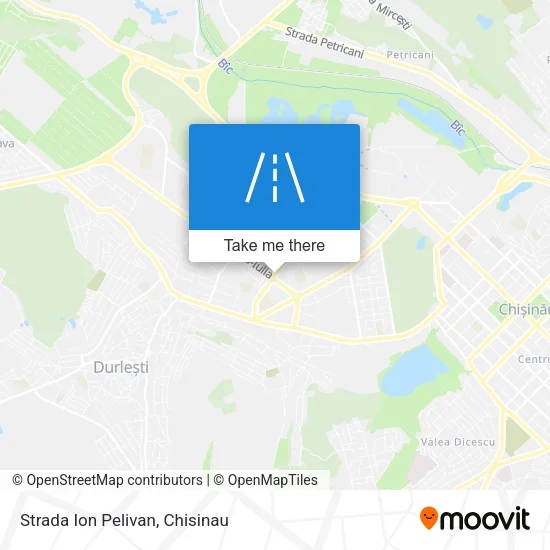 Карта Strada Ion Pelivan