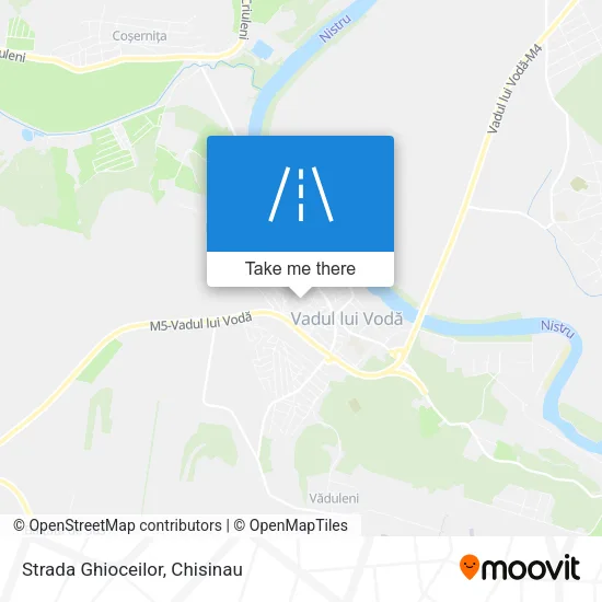 Карта Strada Ghioceilor